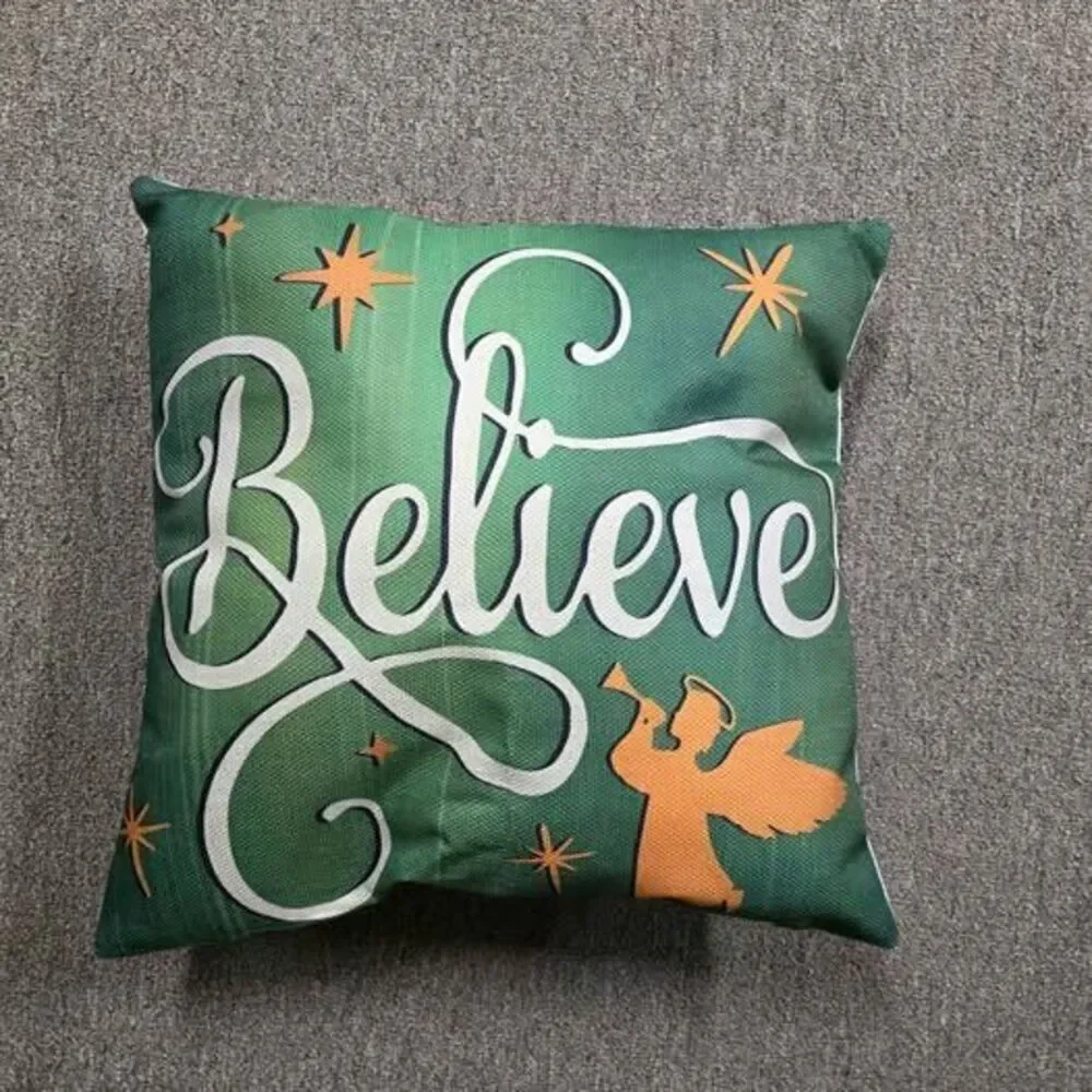 Set of 2 Christmas Pillows- 